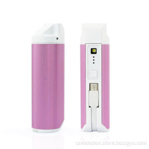 Factory price good-quality 2,600mah external portable power bank for promotions